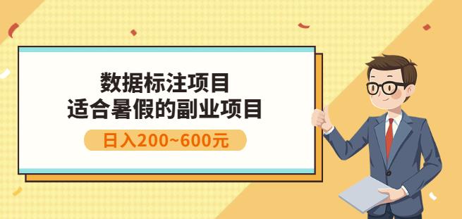 副业赚钱：人工智能数据标注项目，简单易上手，小白也能日入200+时点搞钱-网创项目资源站-副业项目-创业项目-搞钱项目时点搞钱
