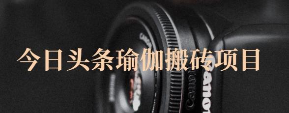 猎人社区·今日头条瑜伽搬砖项目，单号一天几十收入，可以批量操作！时点搞钱-网创项目资源站-副业项目-创业项目-搞钱项目时点搞钱