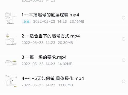 新规平播起号教程：平播起号的底层逻辑，适合当下的起号方式时点搞钱-网创项目资源站-副业项目-创业项目-搞钱项目时点搞钱