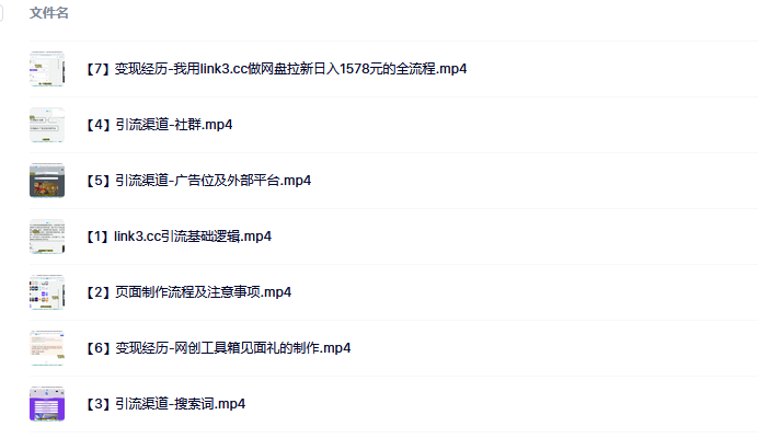 link3.cc聚合链接引流，日引流50＋精准粉时点搞钱-网创项目资源站-副业项目-创业项目-搞钱项目时点搞钱