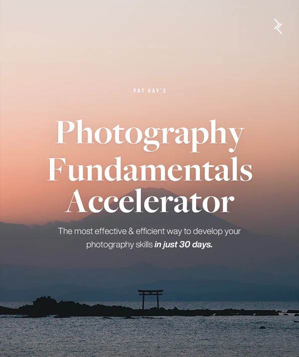 网红摄影师Pat Kay – 30天摄影基础知识加速器教程-30节课-中英字幕时点搞钱-网创项目资源站-副业项目-创业项目-搞钱项目时点搞钱