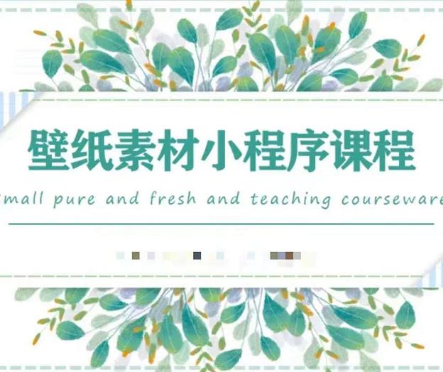 闪闪壁纸号运营教程，抓住图文风口，快速吸粉变现时点搞钱-网创项目资源站-副业项目-创业项目-搞钱项目时点搞钱