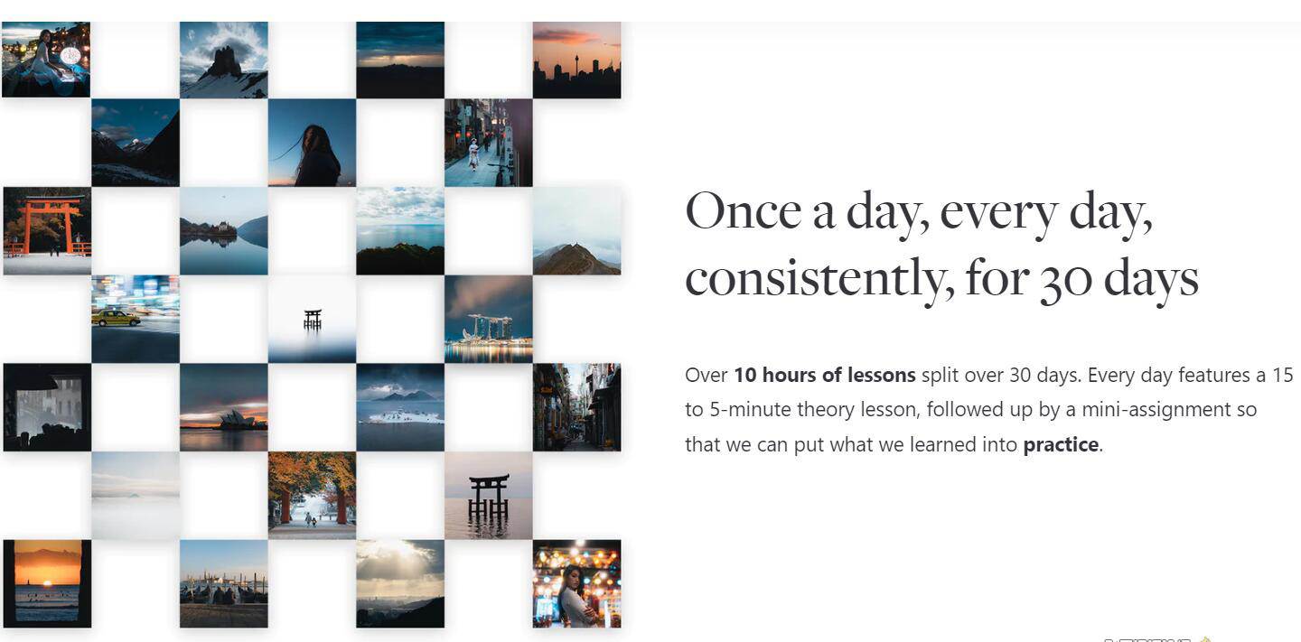 网红摄影师Pat Kay – 30天摄影基础知识加速器教程-30节课-中英字幕时点搞钱-网创项目资源站-副业项目-创业项目-搞钱项目时点搞钱